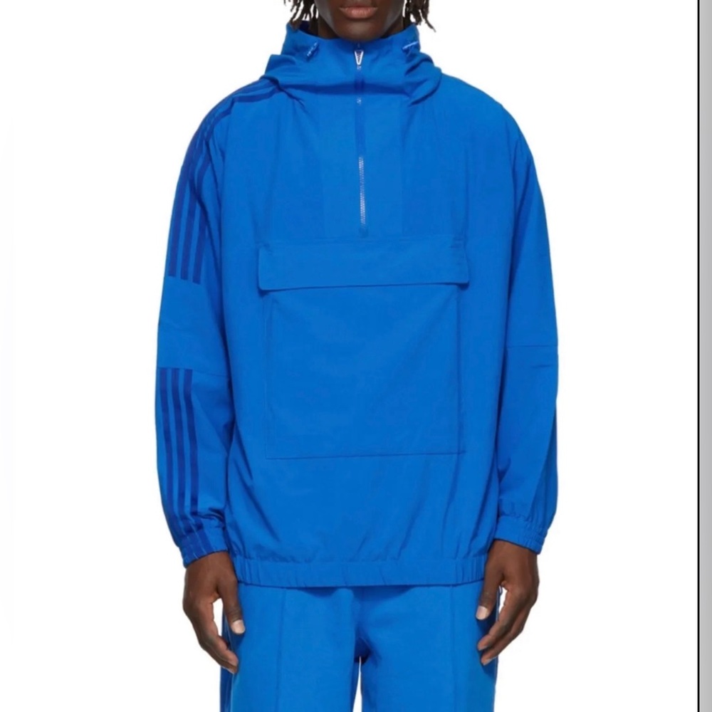 ADIDAS x IVY PARK Windbreaker/Jacket/Pullover Blue Size SMALL NEW-UNISEX